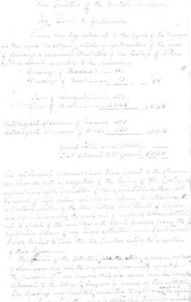 Copy of a letter from Brian Houghton Hodgson to the Trustees of the British Museum
