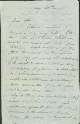 Letter from Joseph Dalton Hooker to Brian Houghton Hodgson